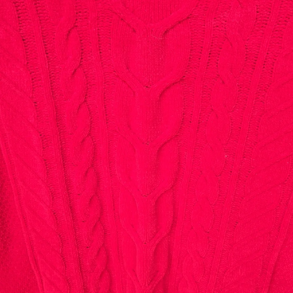 J. Jill Vibrant Red Chenille Sweater - Picture 5 of 5